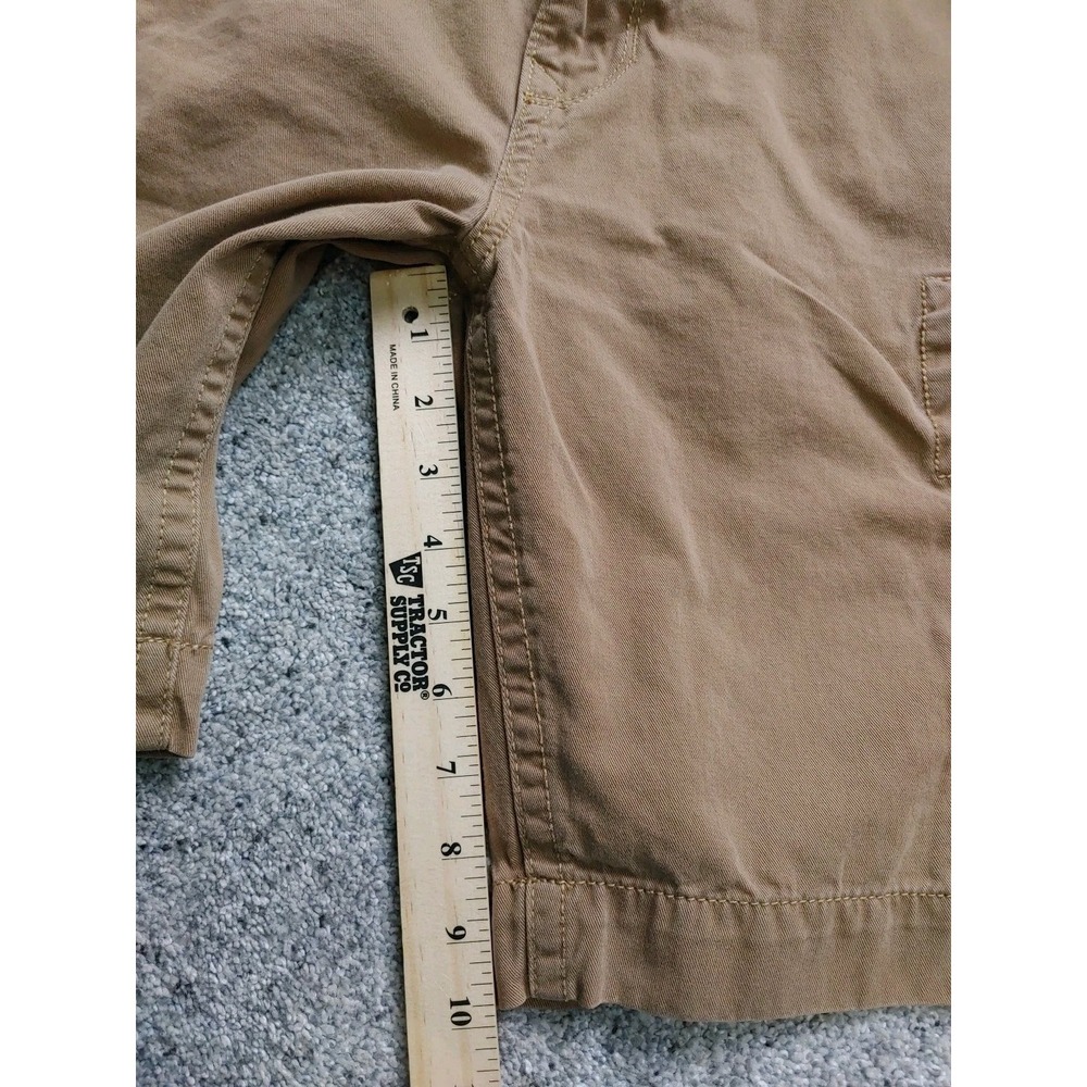 Lot Of 2 Arizona Jean Y2K Cargo Shorts Mens 34 Khaki Brown Classic Fit Utility - Picture 3 of 7